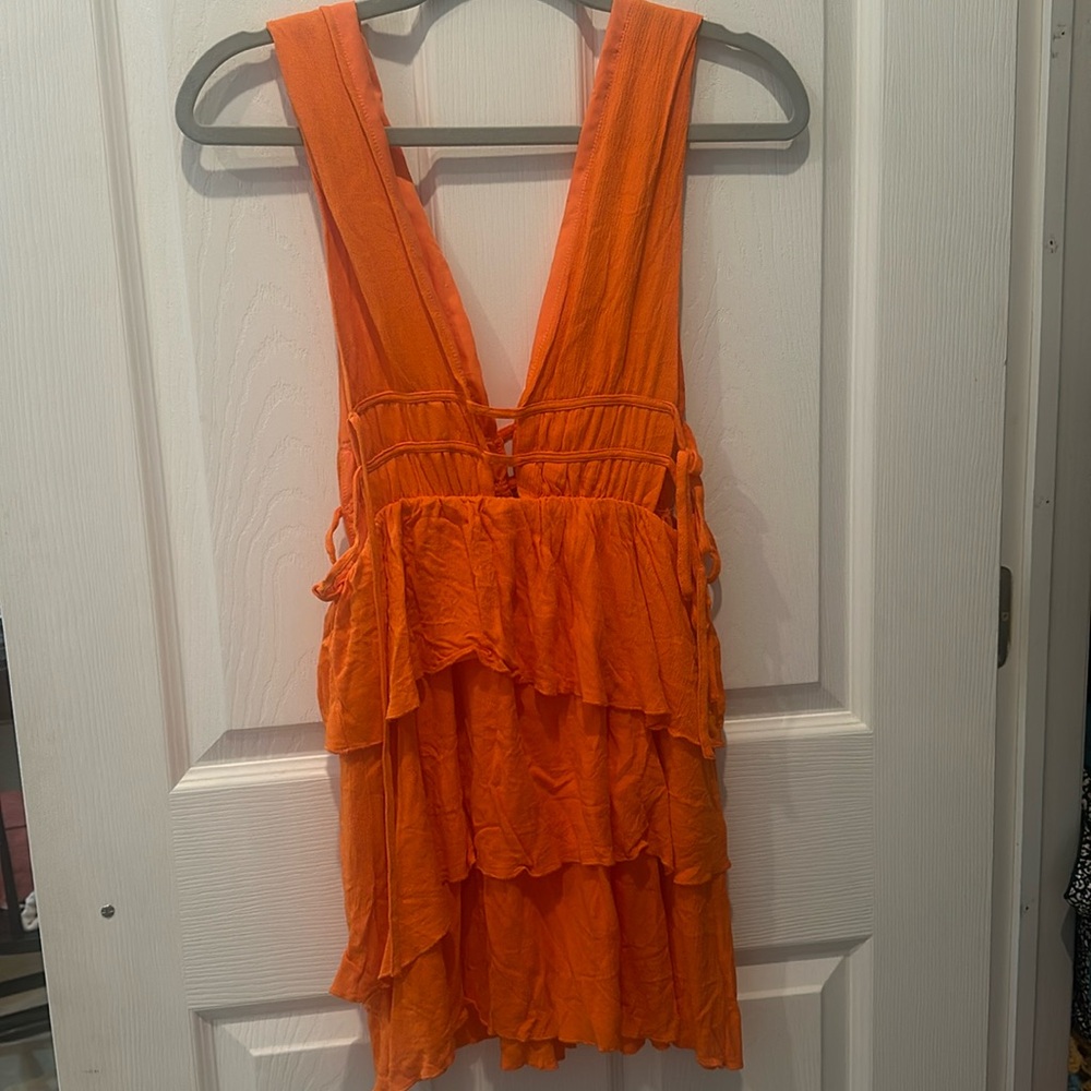 Orange dress